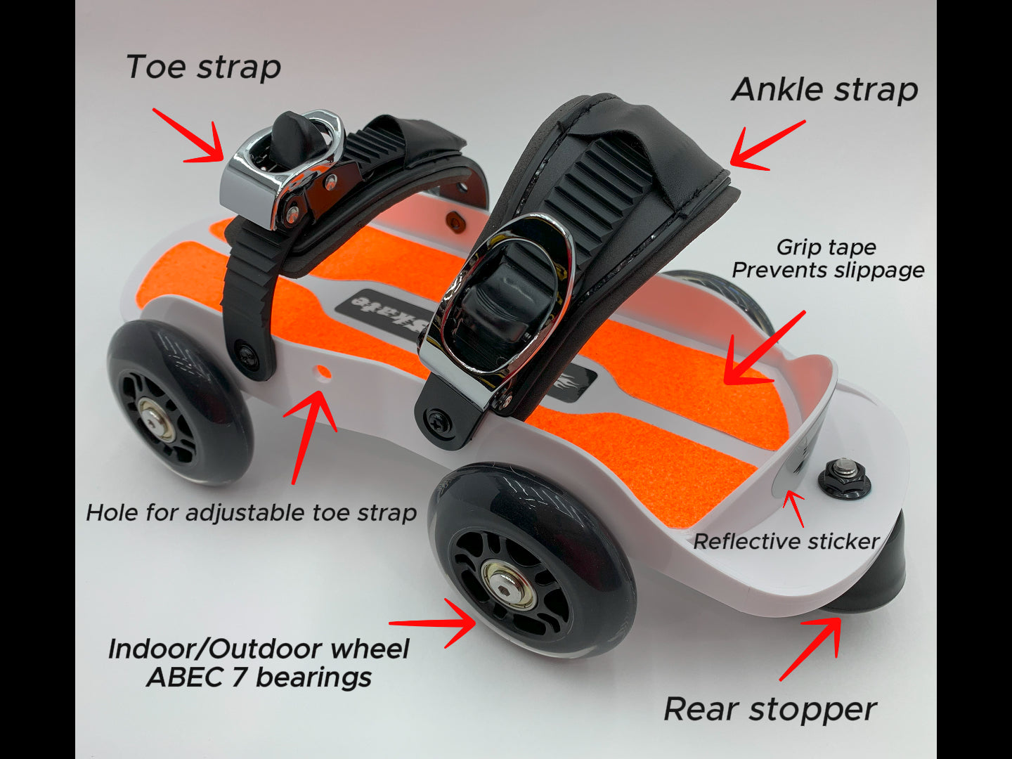 Orange Skitter Skate