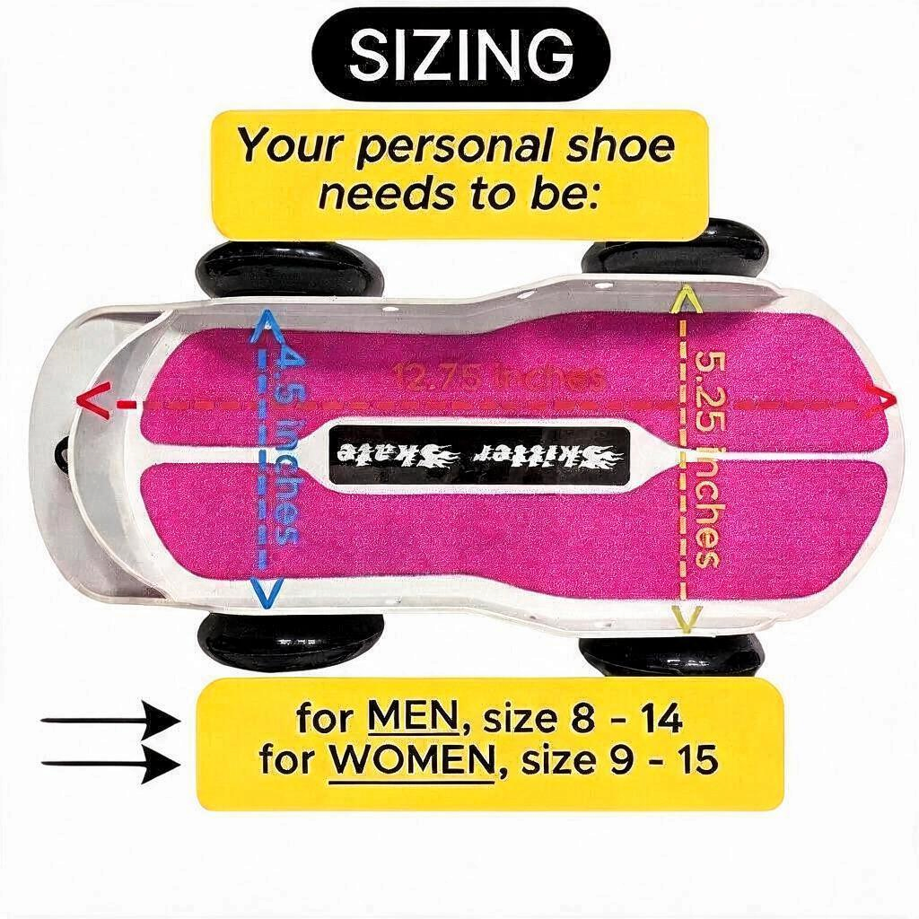 Hot Pink Skitter Skate