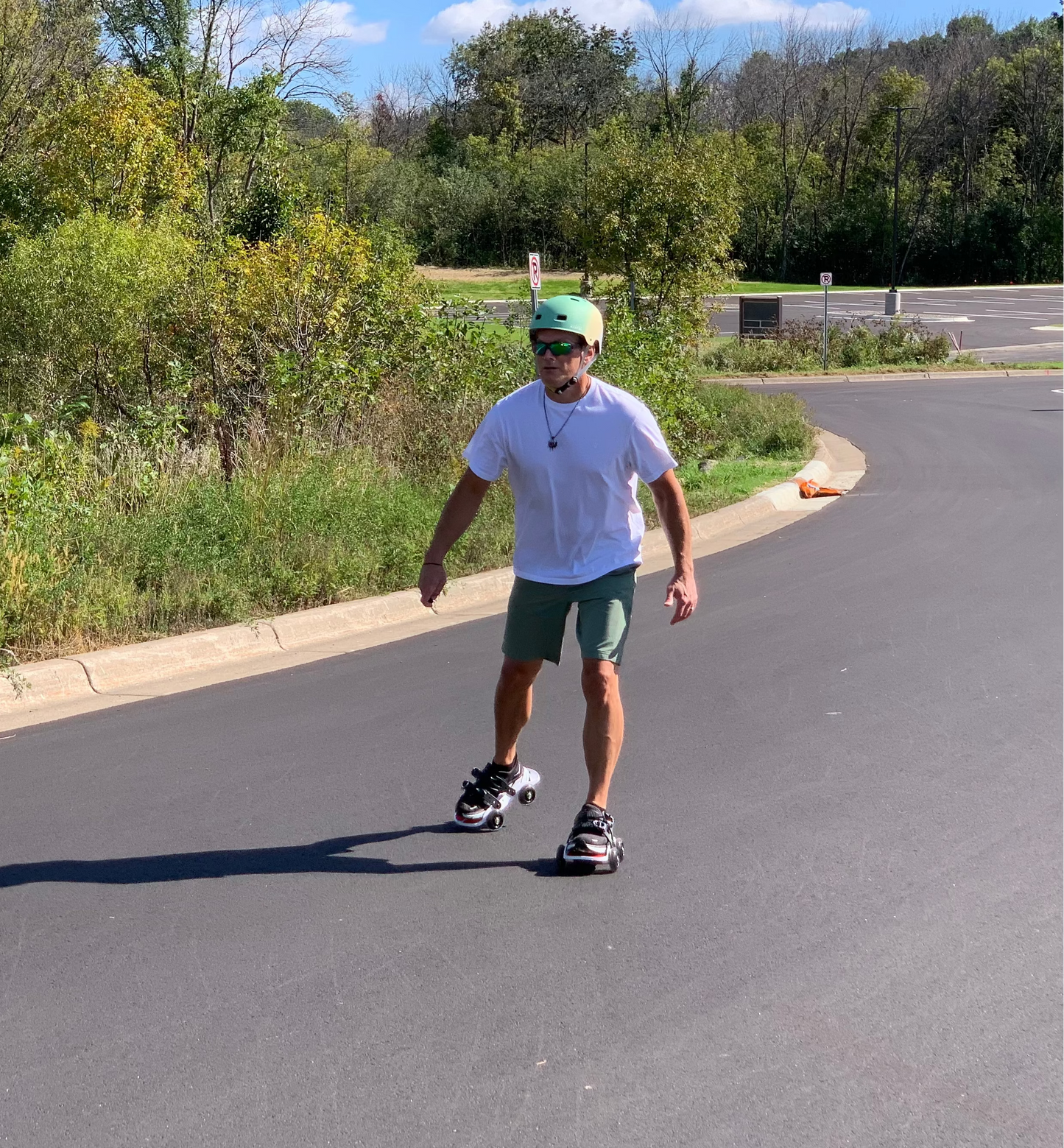 Orange Skitter Skate